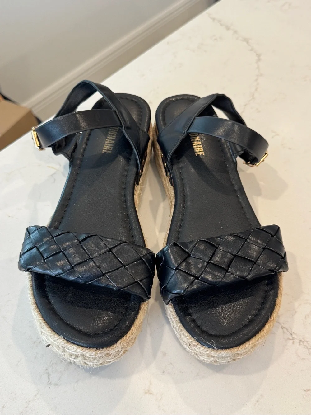 Women's Mae woven espadrille wedge sandals